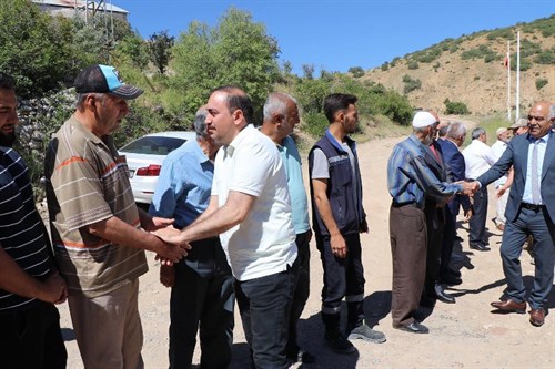 Güngören Köyünde Vatandaşla Buluşma Toplantısı Yapıldı.